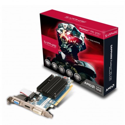 Sapphire R5 230 2GB DDR3 PCI Express Graphics Card